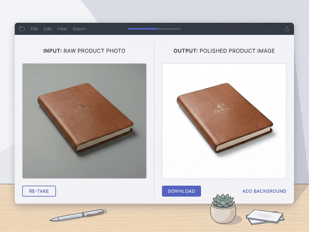 White Background Generator for Product Photos