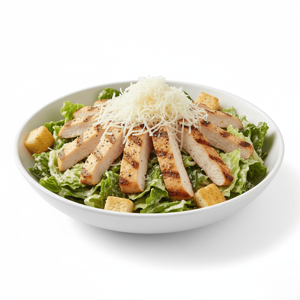 Food Menu: Clean White Background preset example render