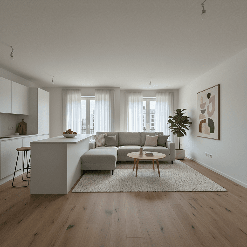 Real Estate: Virtual Staging & Furnishing preset example render